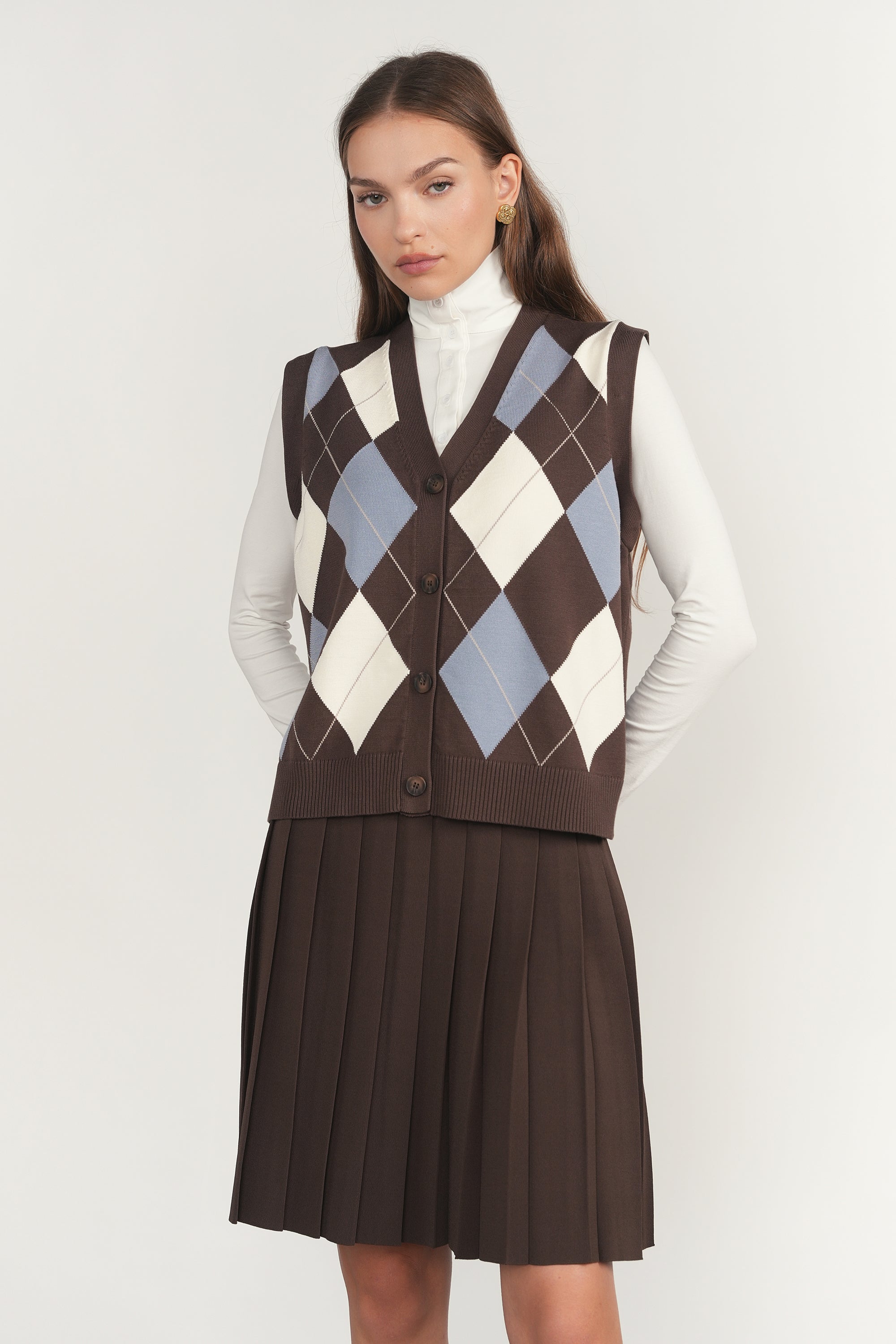 Allier Skirt in Fudge