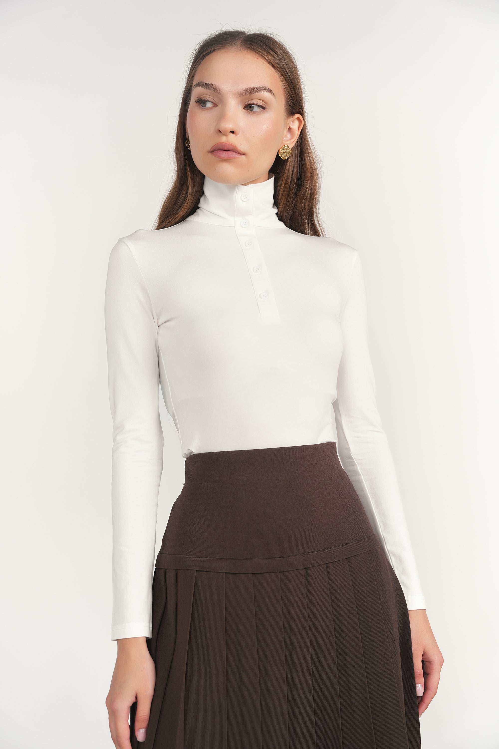 Greta Top in White