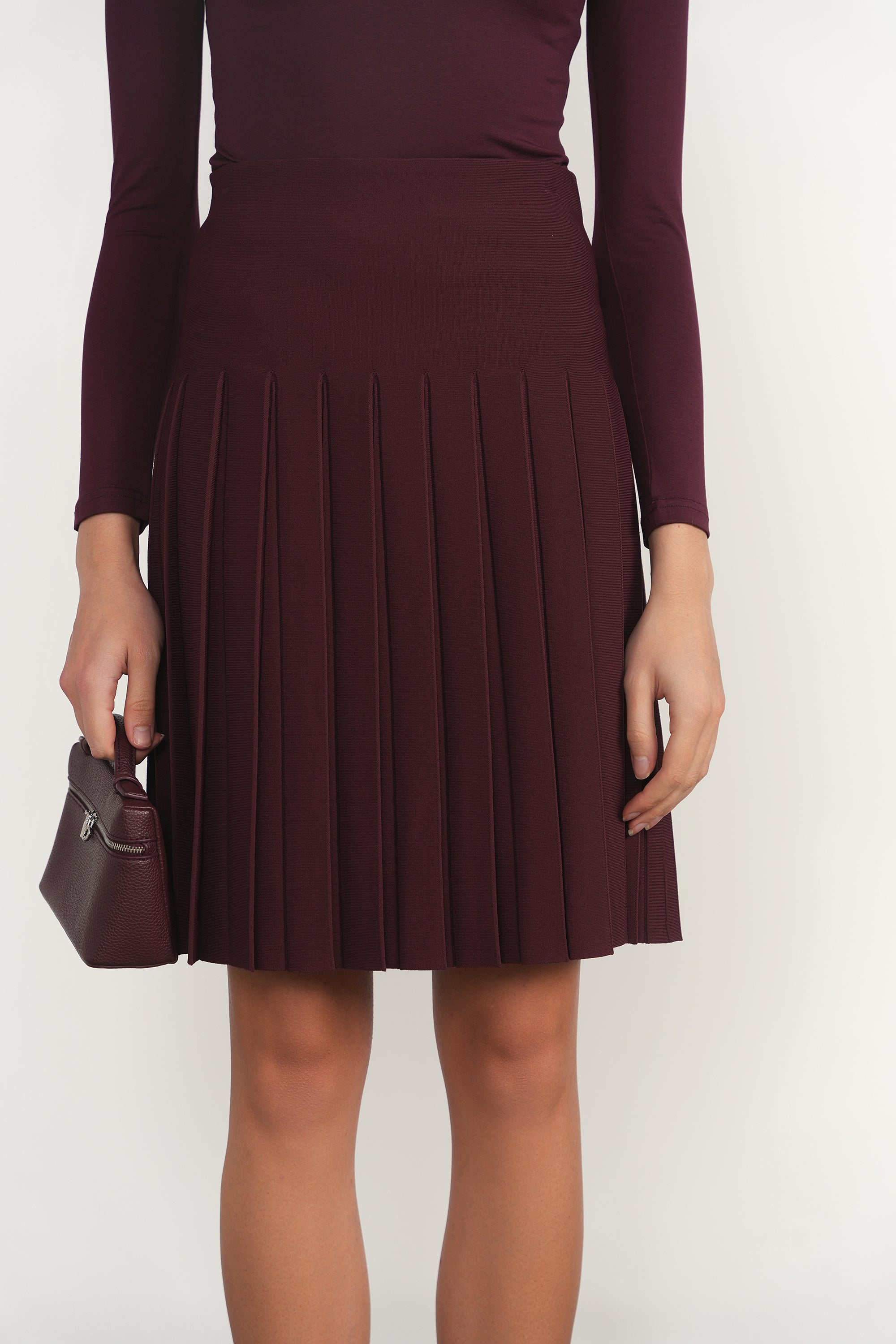 Infinity Skirt in Antique Berry