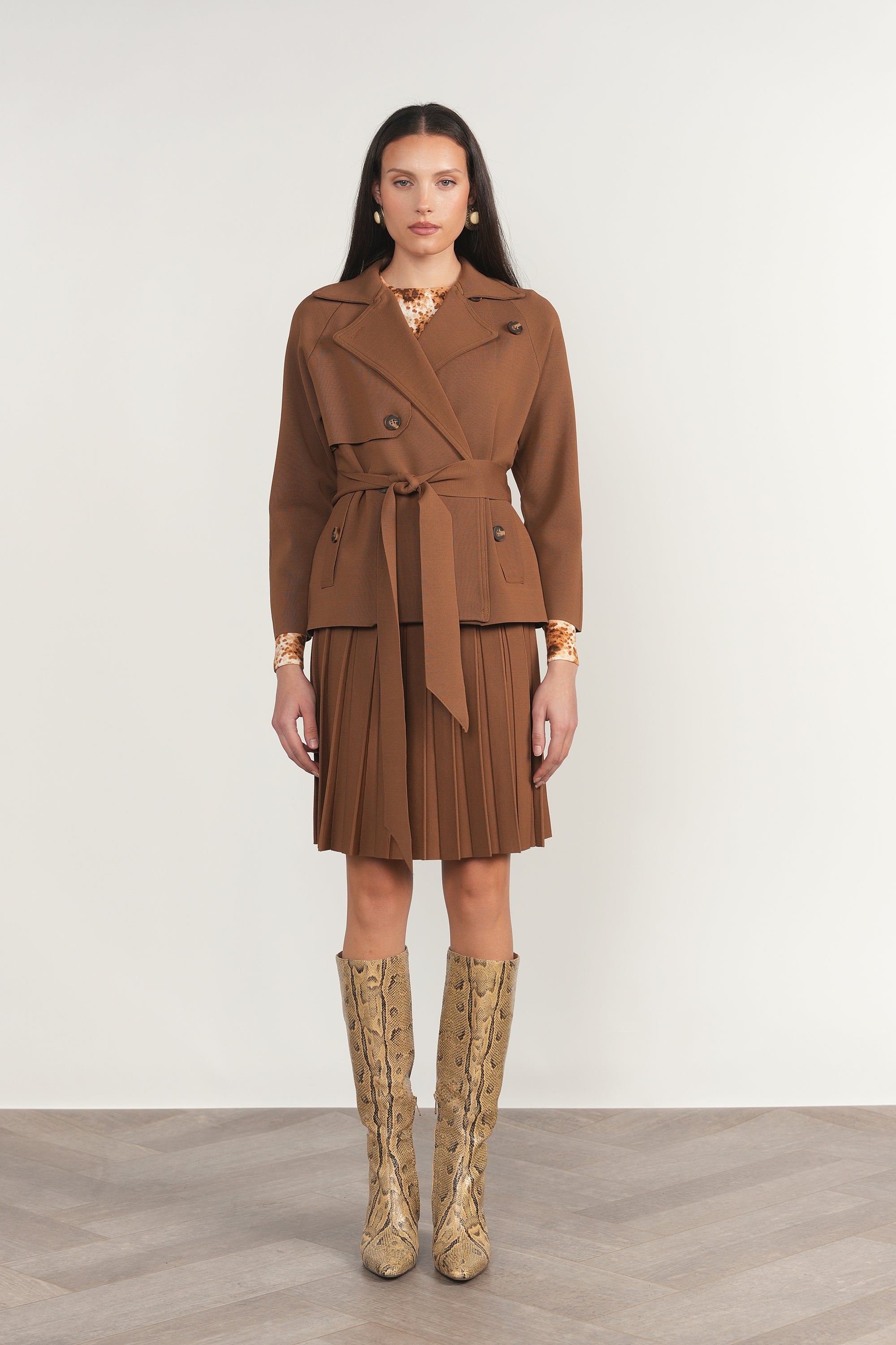 Infinity Skirt in Cinnamon
