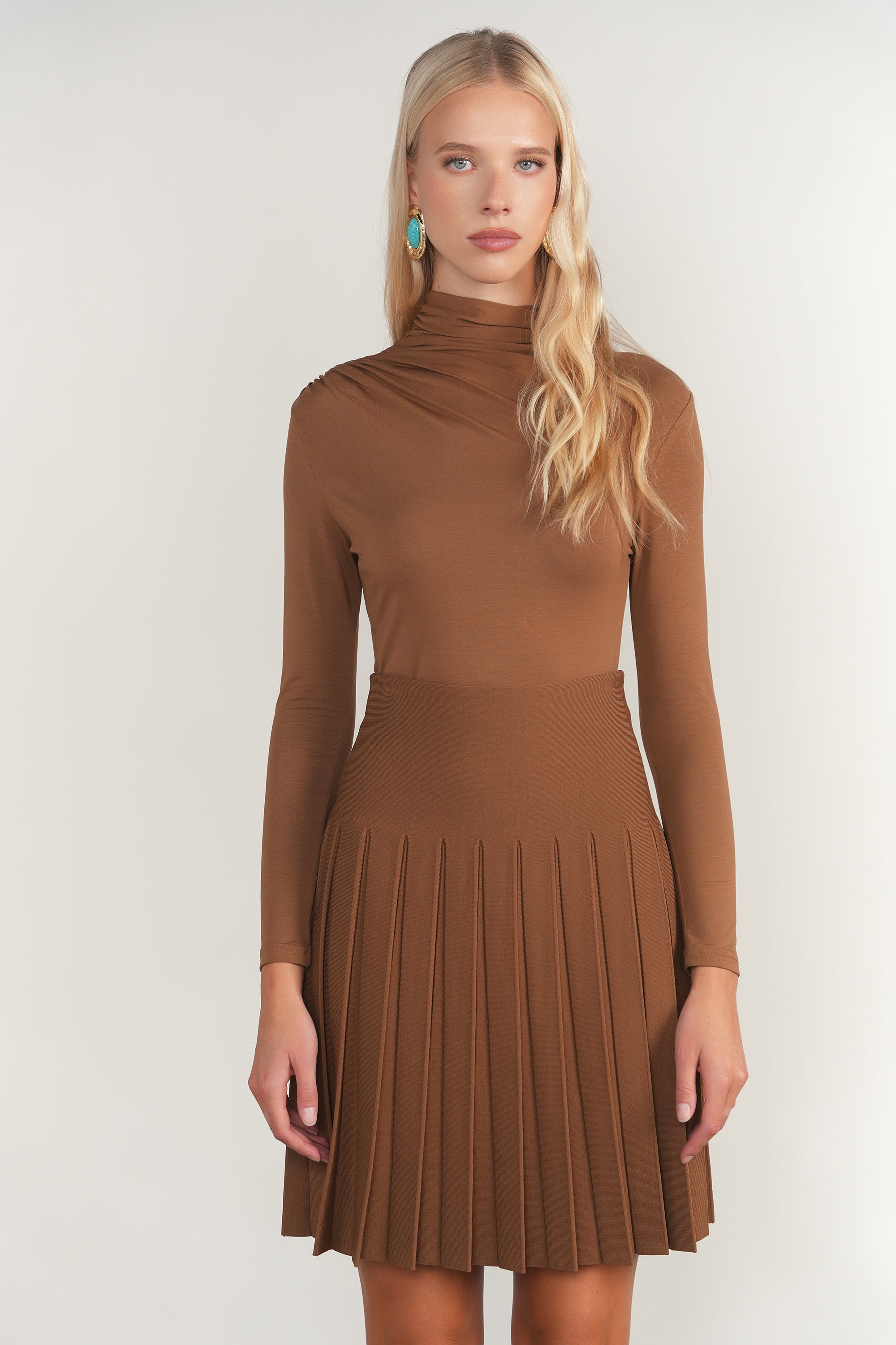 Infinity Skirt in Cinnamon