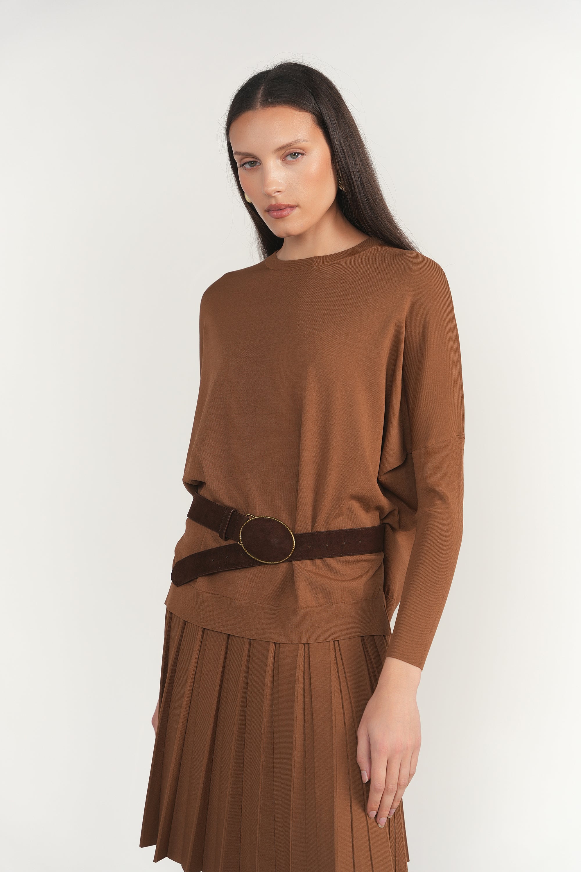 Montia Top in Cinnamon