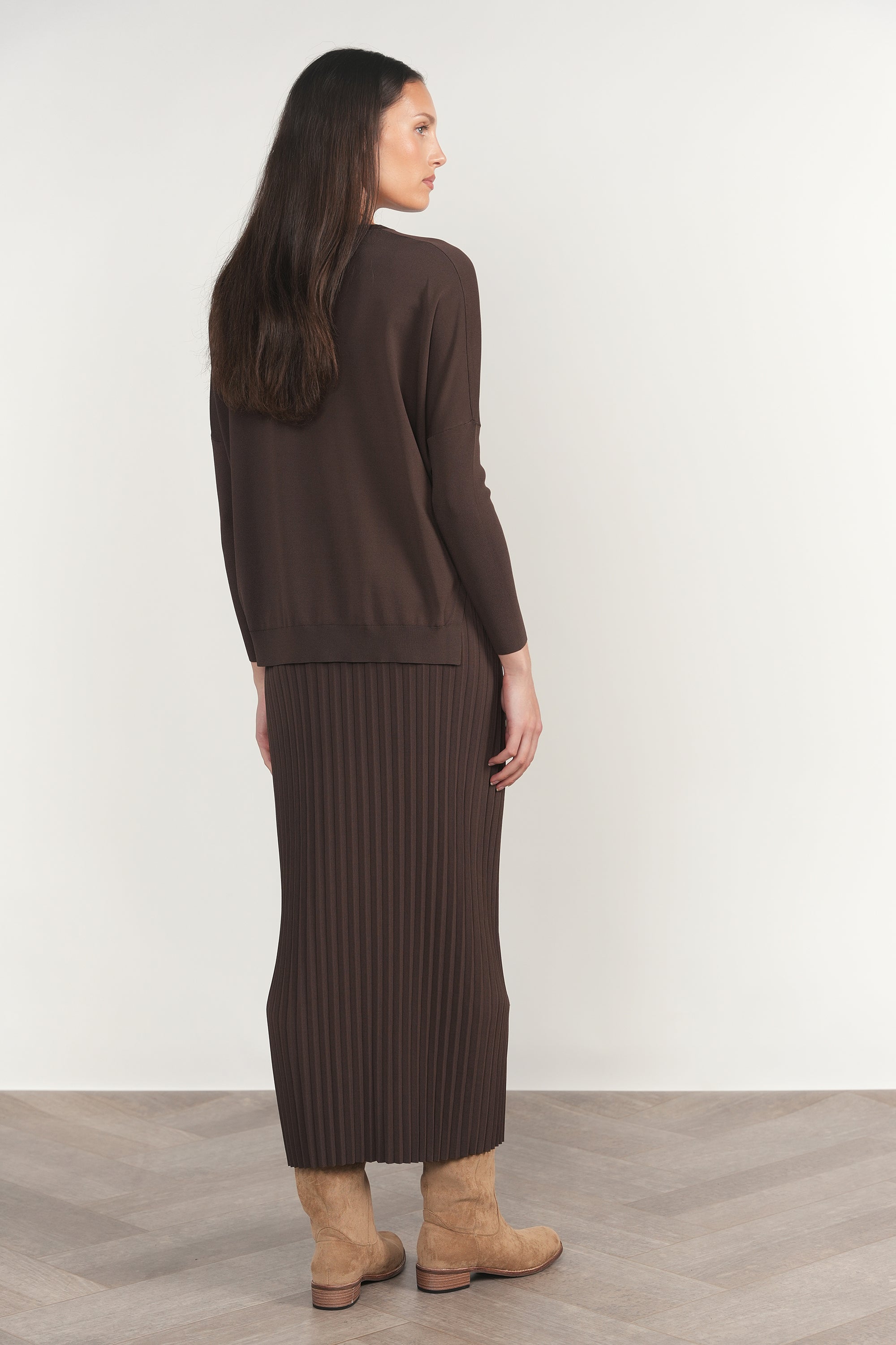 Eden Skirt in Fudge