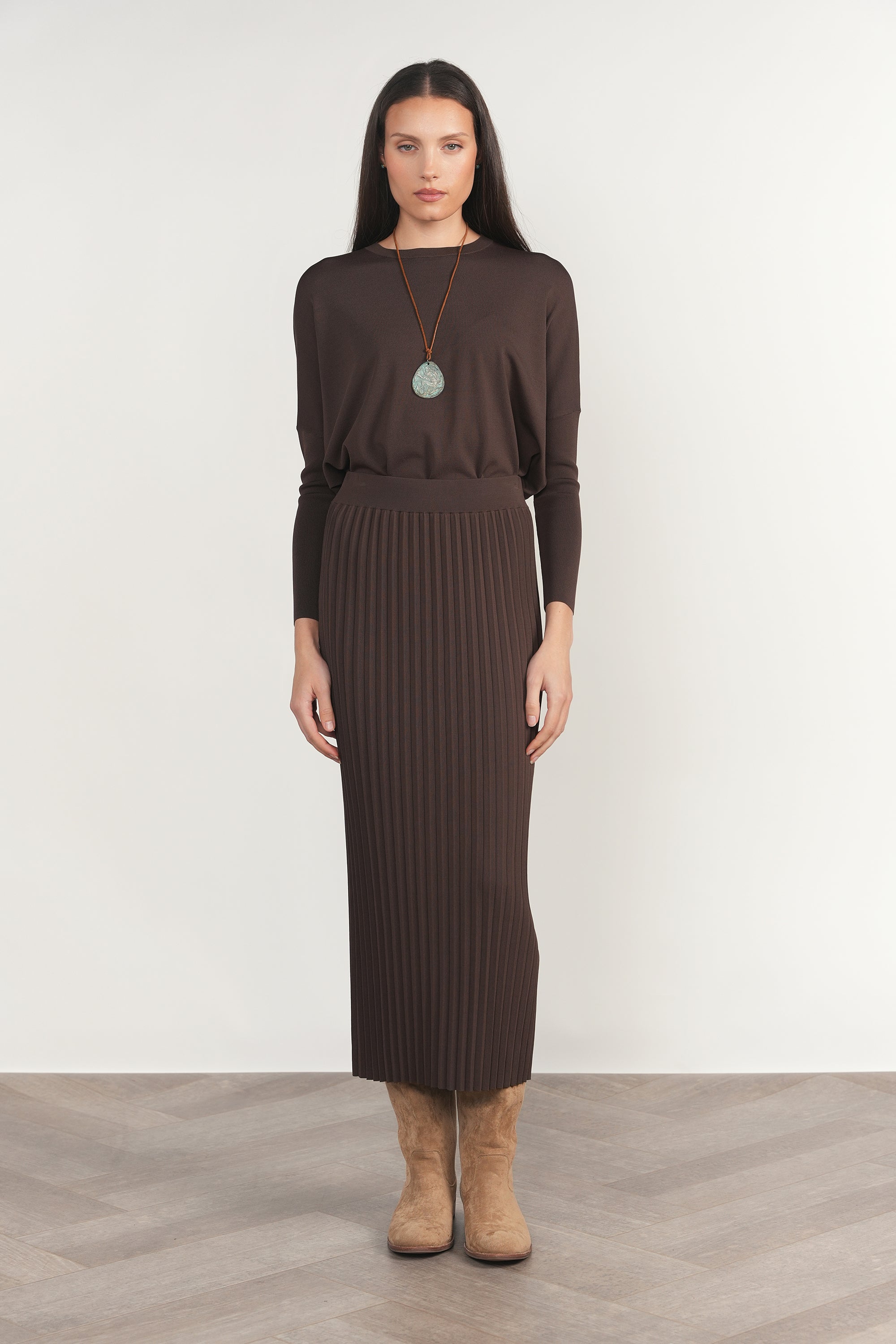 Eden Skirt in Fudge