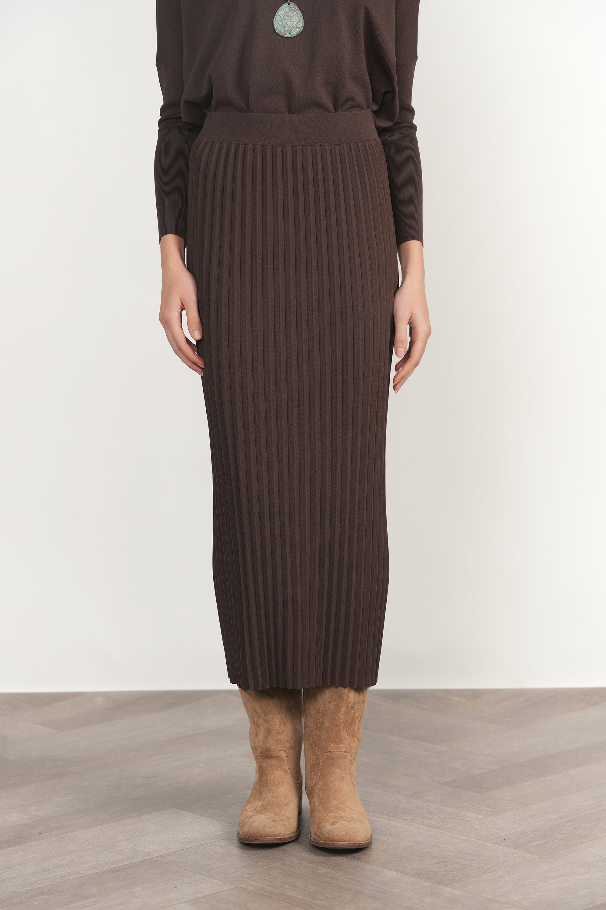 Eden Skirt in Fudge
