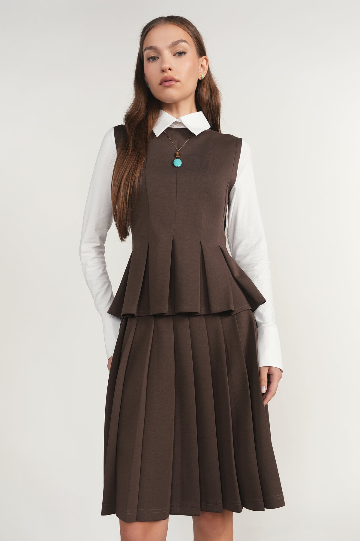Lyn Top in Fudge