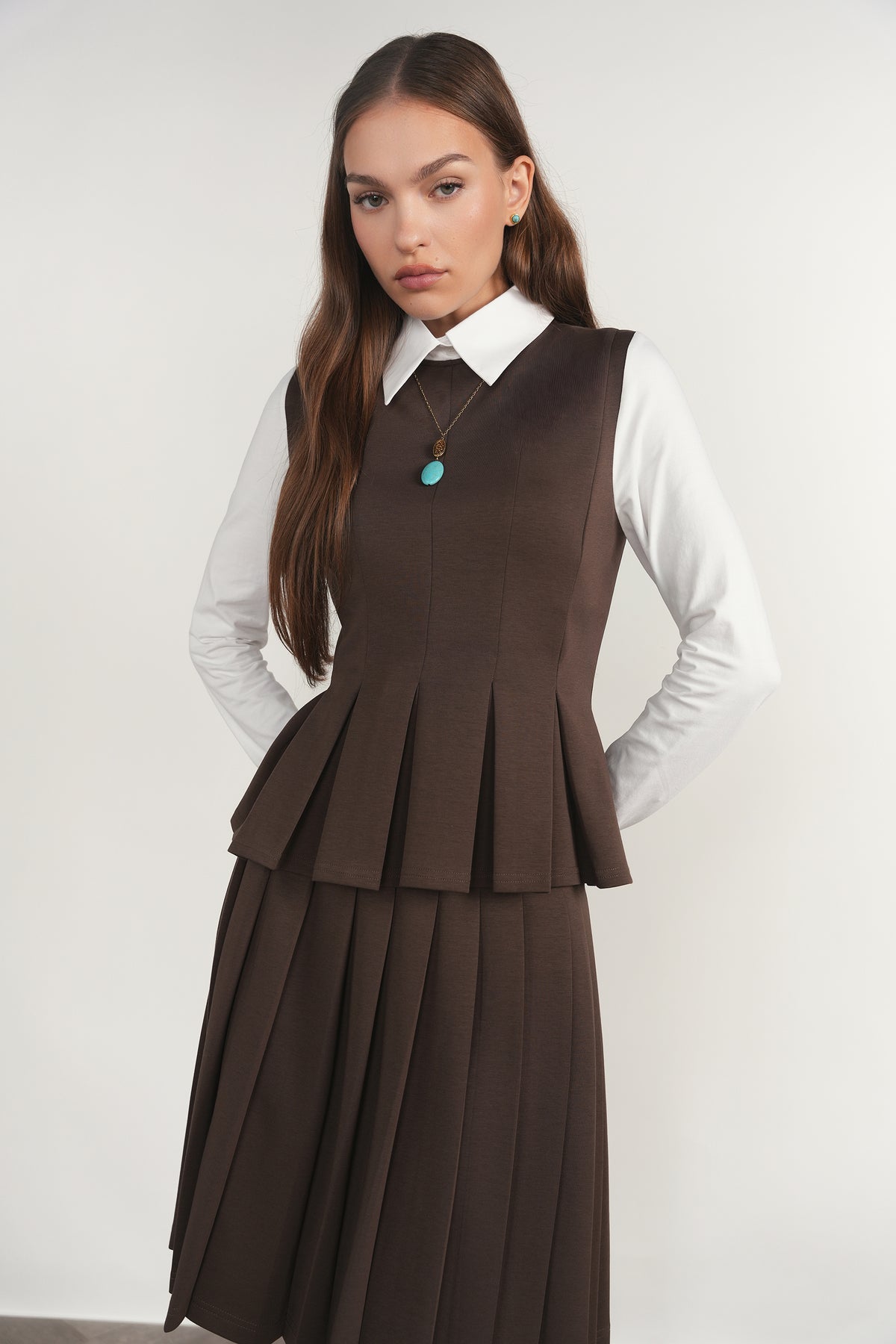 Lyn Top in Fudge