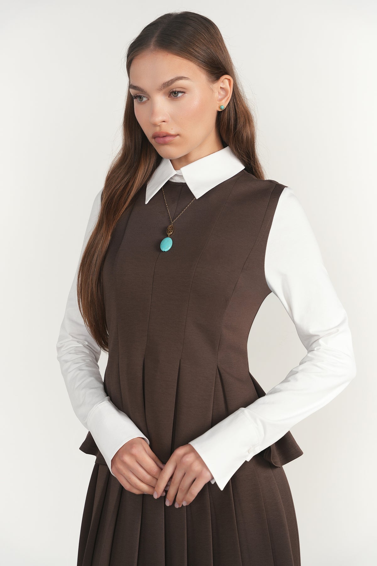 Lyn Top in Fudge