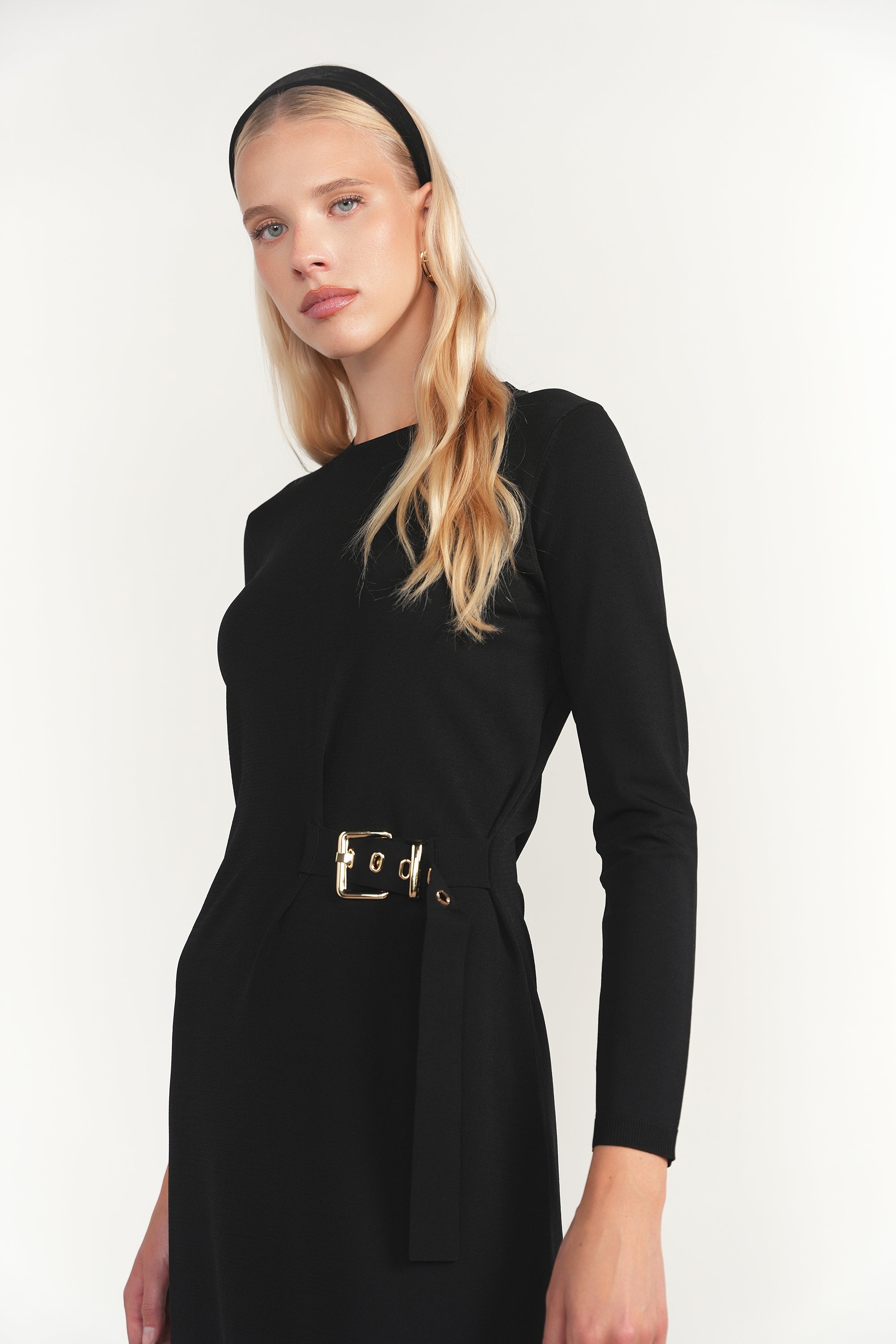 Morava Dress in Black