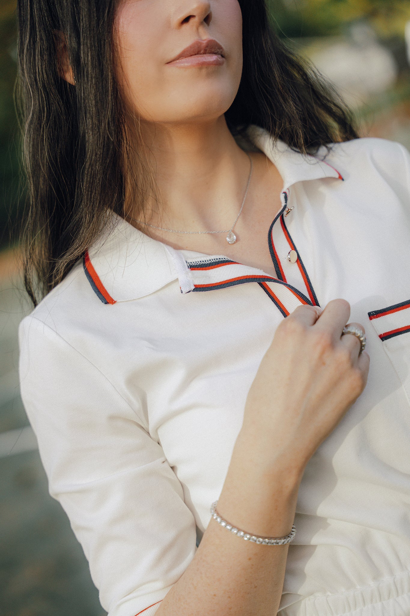 Hamptons Dress in White