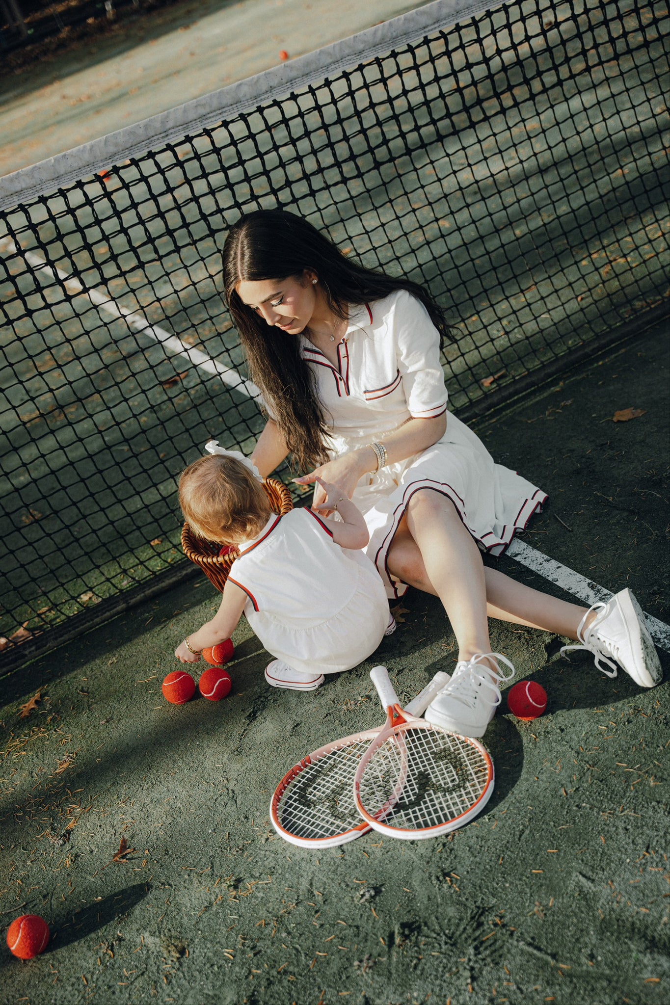 Hamptons Dress in White