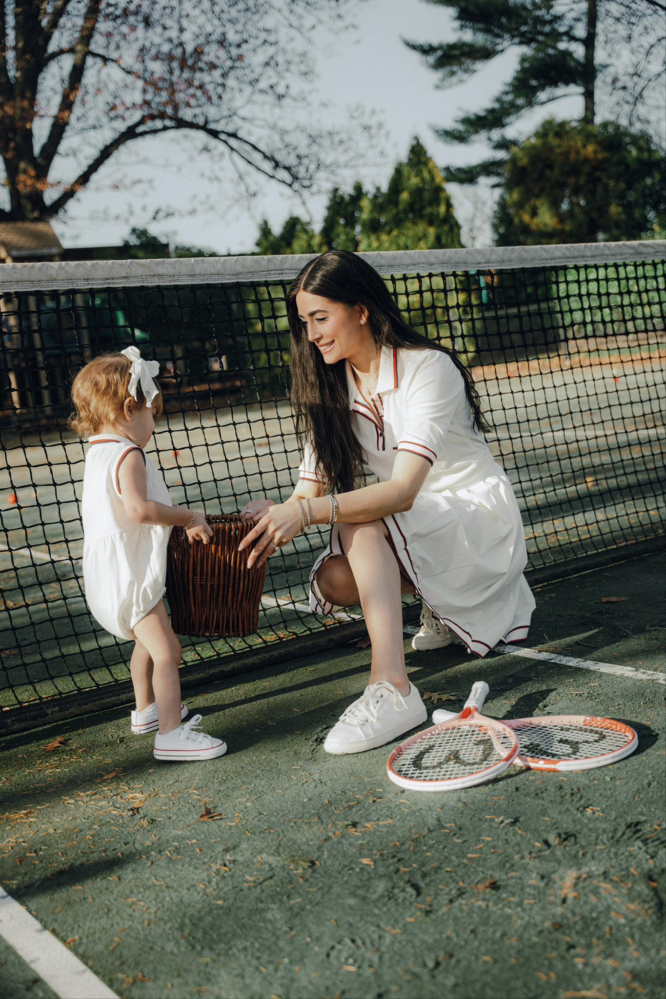 Hamptons Dress in White