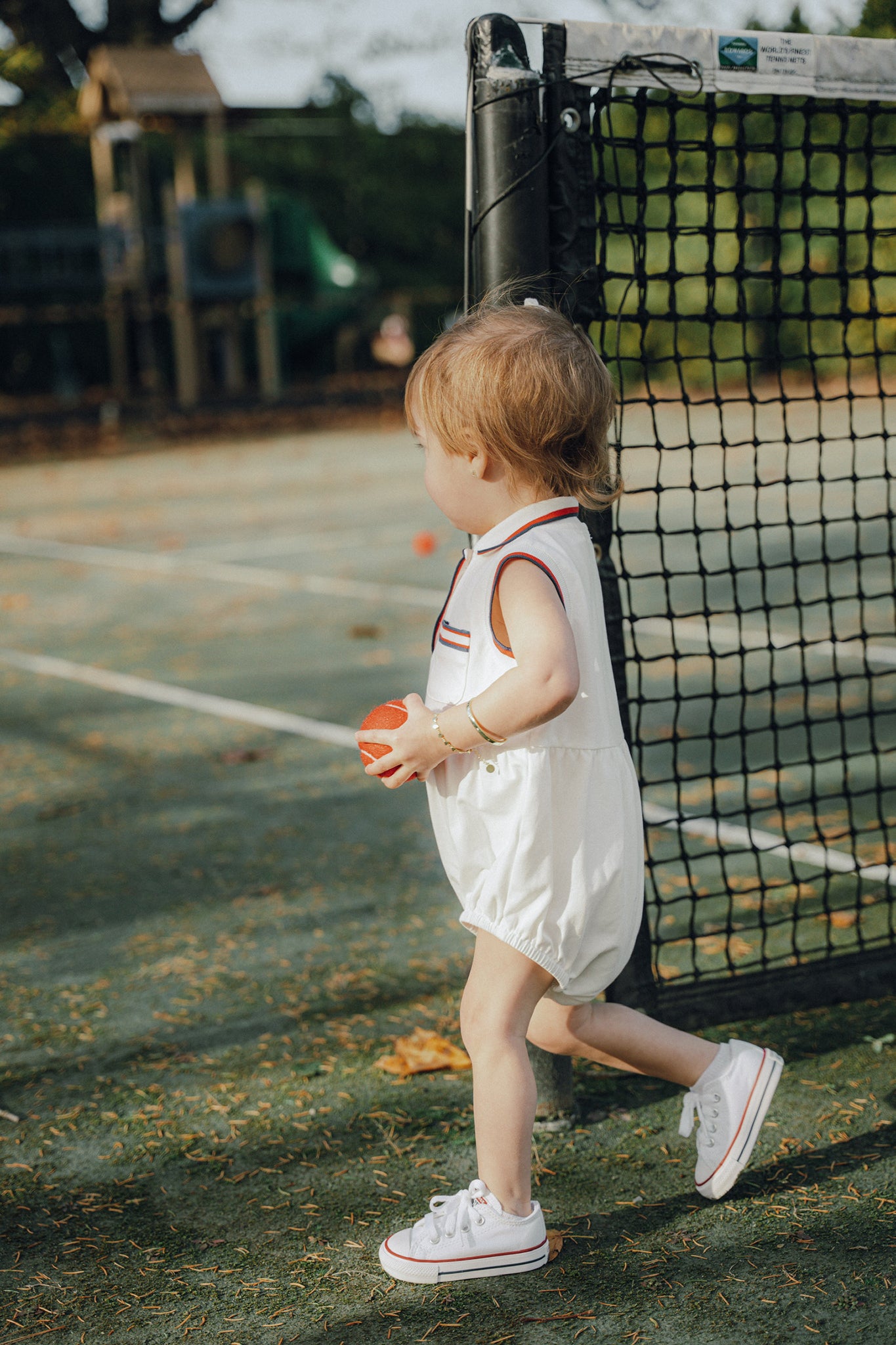 Hartley Romper in White