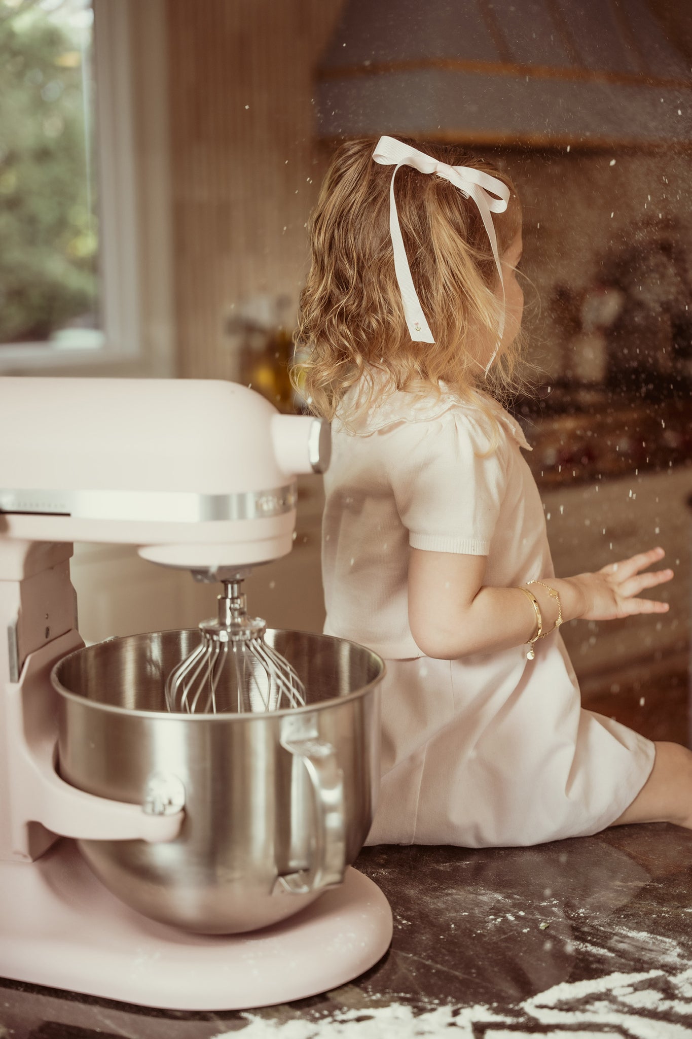 Mayfair Cardigan in Rose