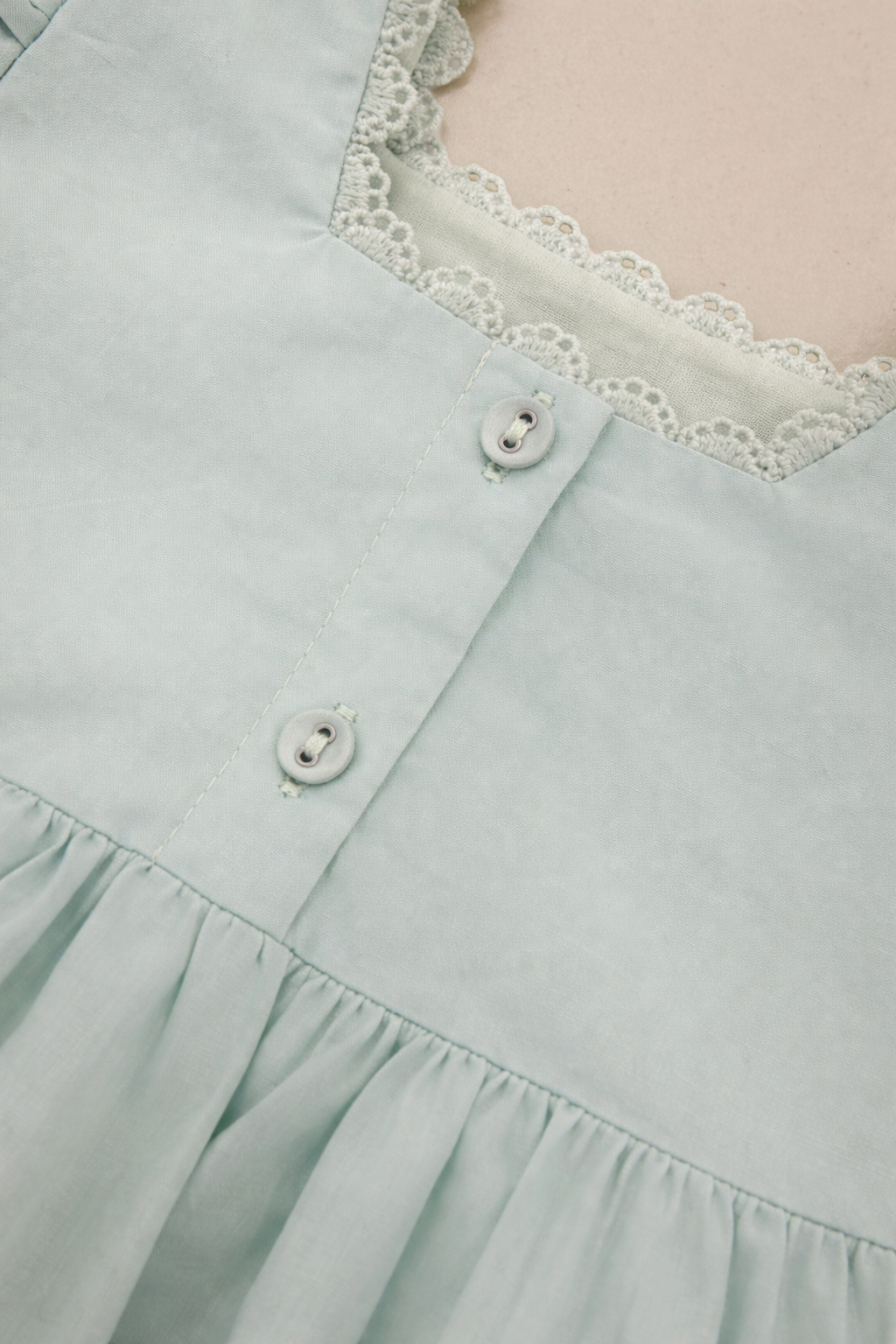 Saville Romper in Mint