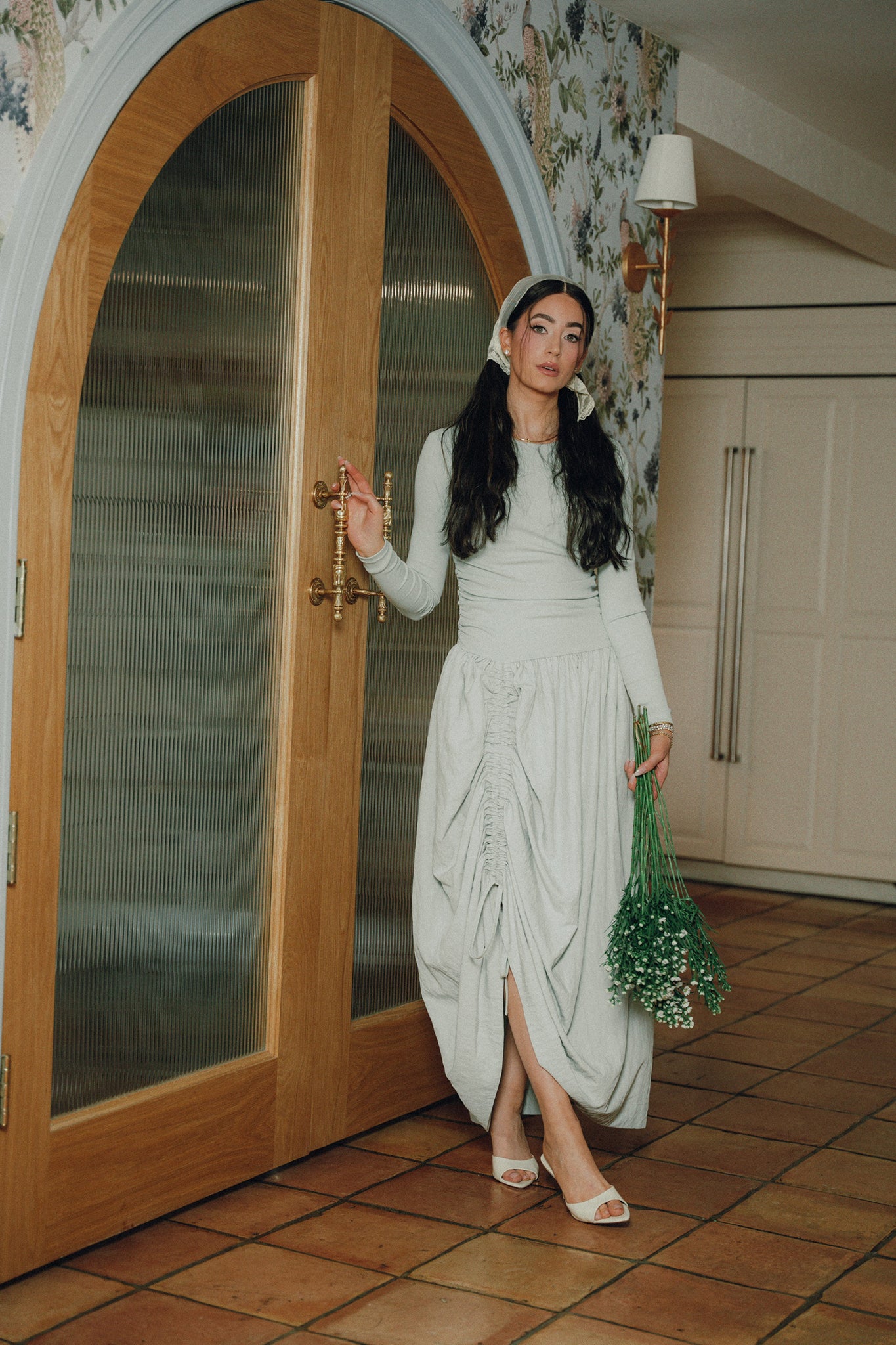 Savoy Dress in Victorian Mint