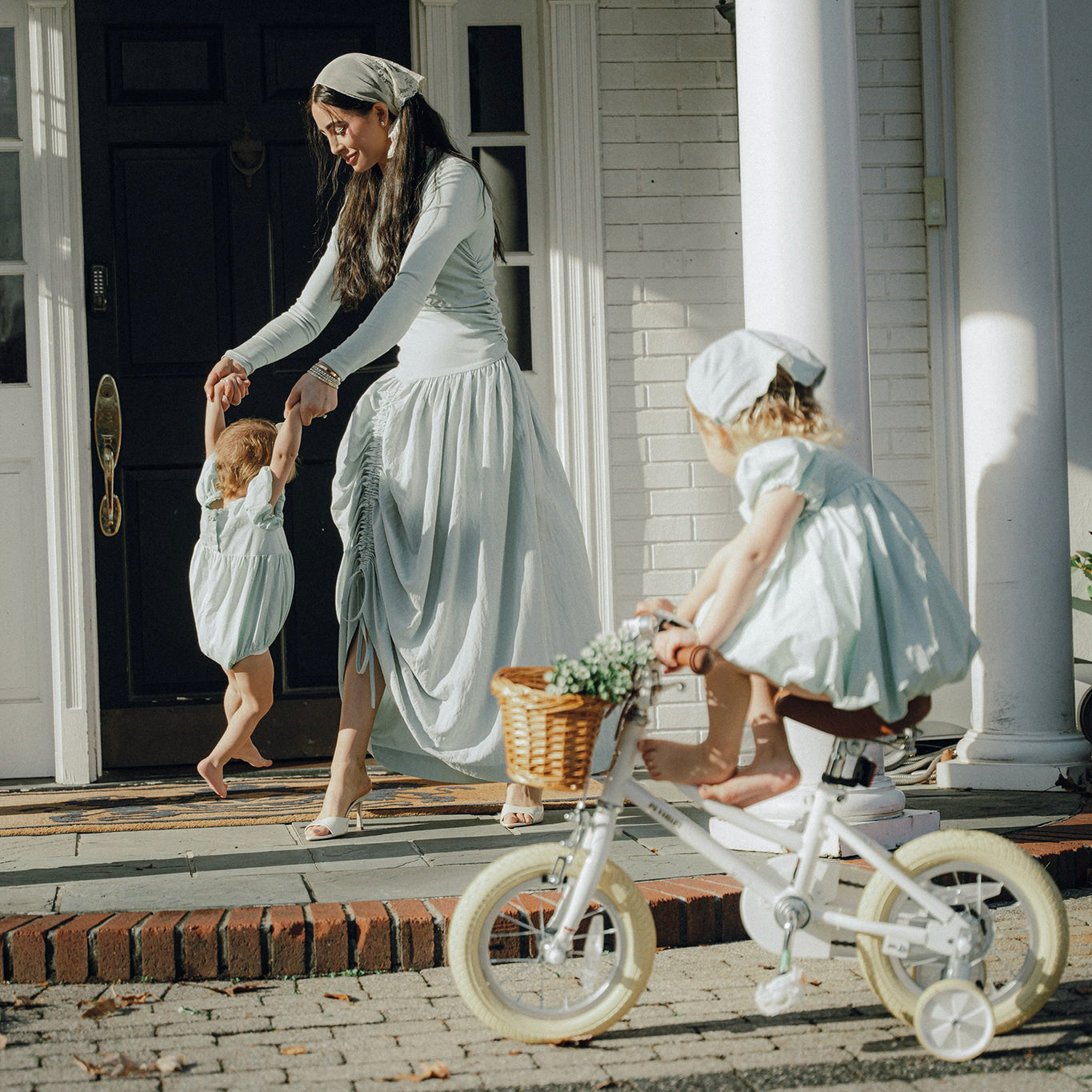 Savoy Dress in Victorian Mint