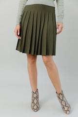 Infinity Skirt in Basil