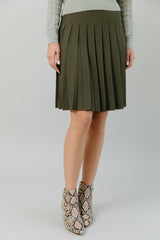 Infinity Skirt in Basil