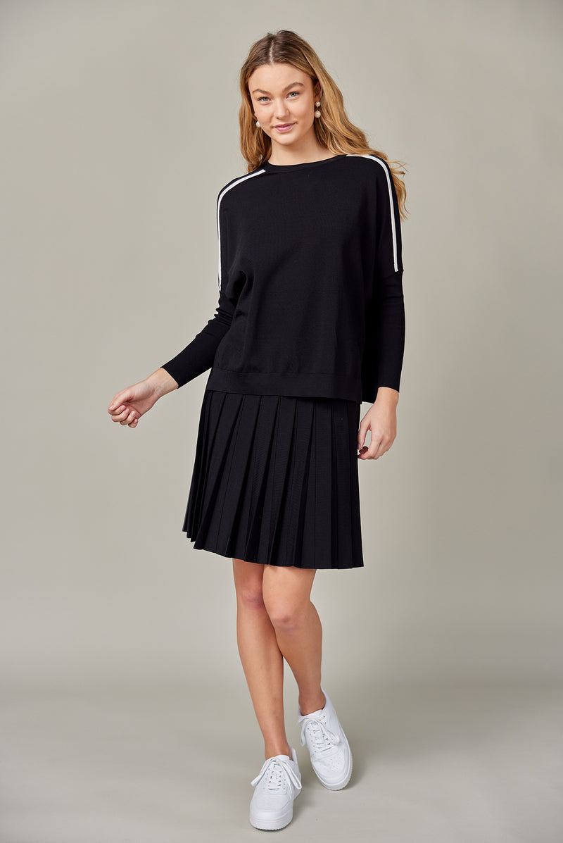 Infinity Skirt in Black (Summer Knit)