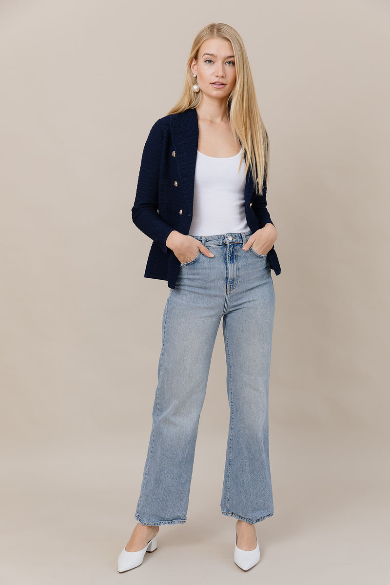 The Monaco Blazer in Midnight Navy
