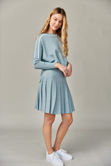Delta Skirt in Seafoam (Summer Knit)