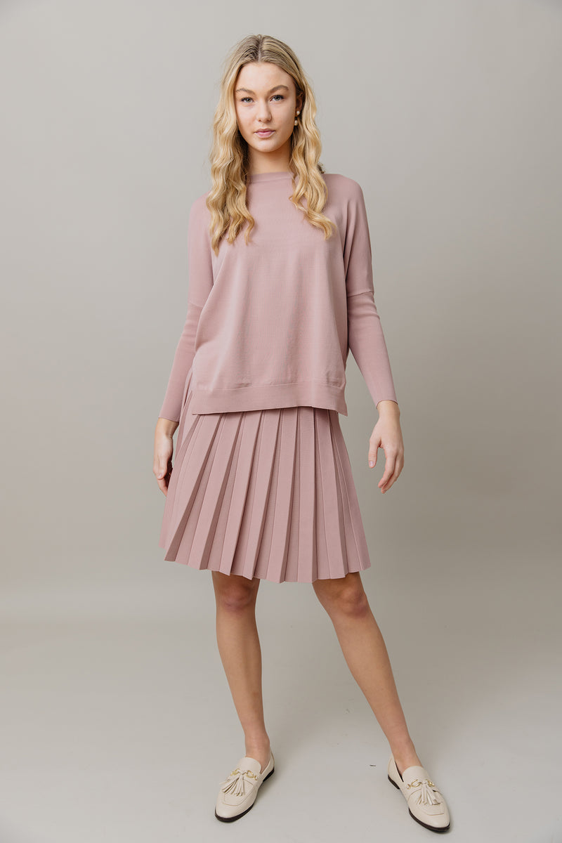 Montia Top in Dusty Rose