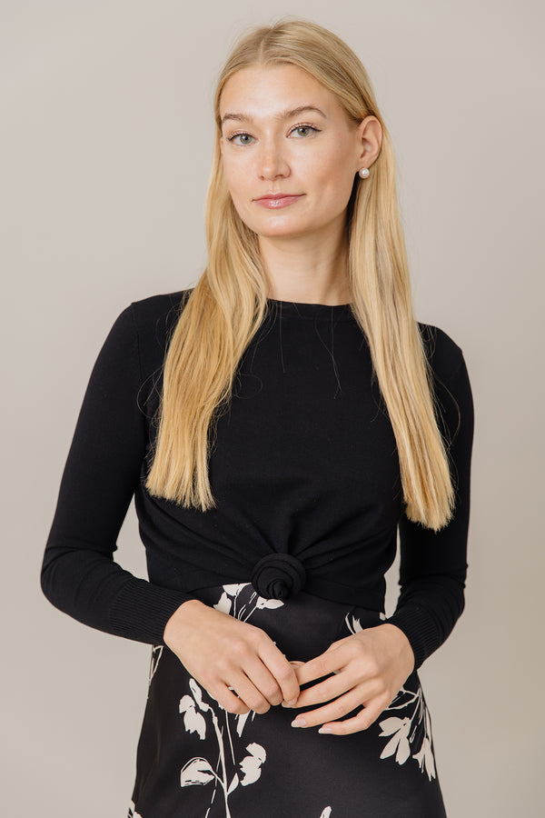 Onyx Top in Black