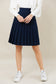 INO-M2-1413 NAVY SUMMER ROPE SKIRT main image 0