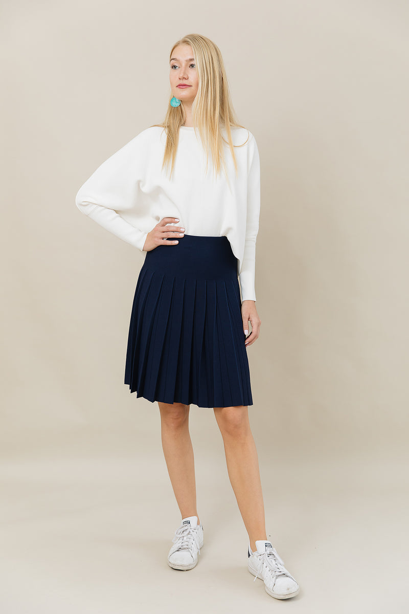 Infinity Skirt in Midnight Navy