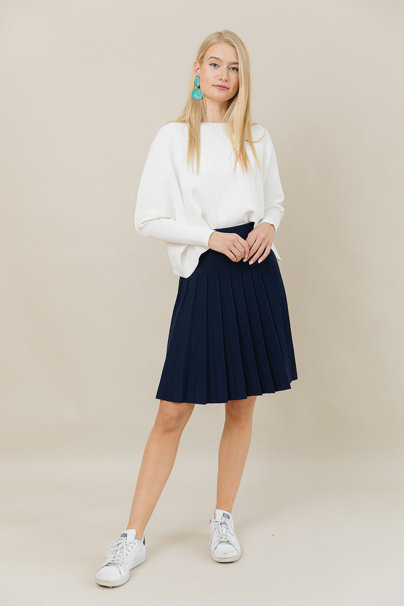 Infinity Skirt in Midnight Navy
