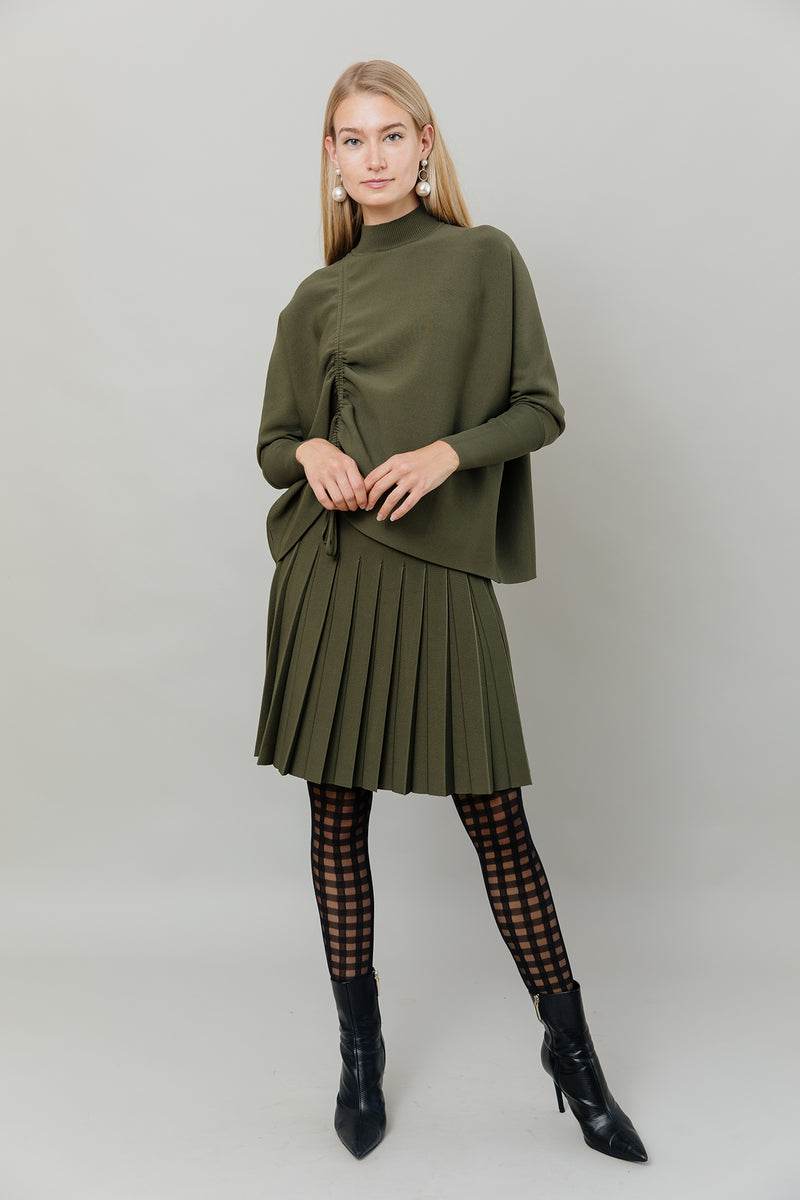 Infinity Skirt in Basil