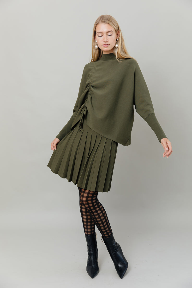 Infinity Skirt in Basil