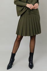 Infinity Skirt in Basil