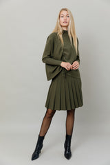 Infinity Skirt in Basil