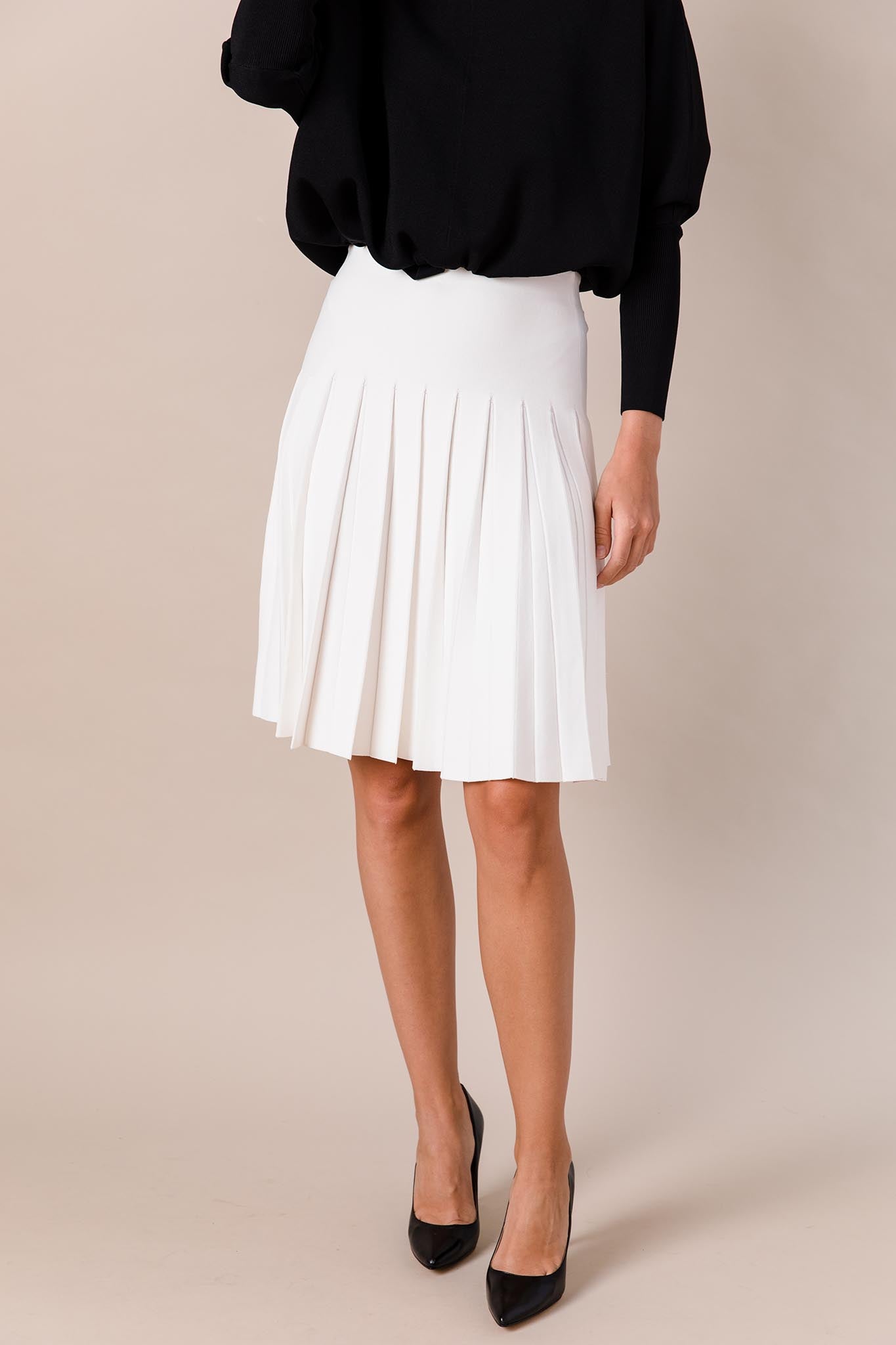 Infinity Skirt in Soft White