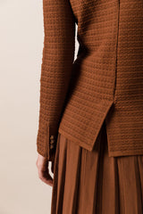 The Monaco Blazer in Caramel
