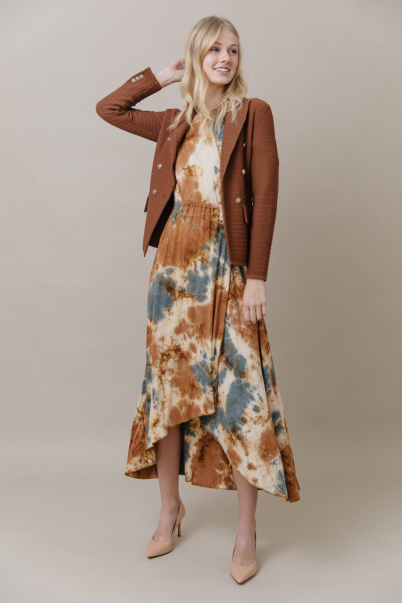 The Monaco Blazer in Caramel