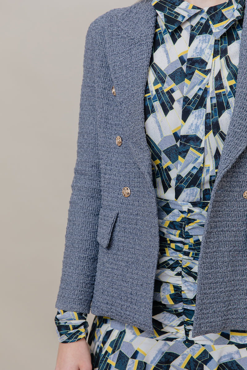 The Monaco Blazer in Denim