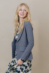 The Monaco Blazer in Denim