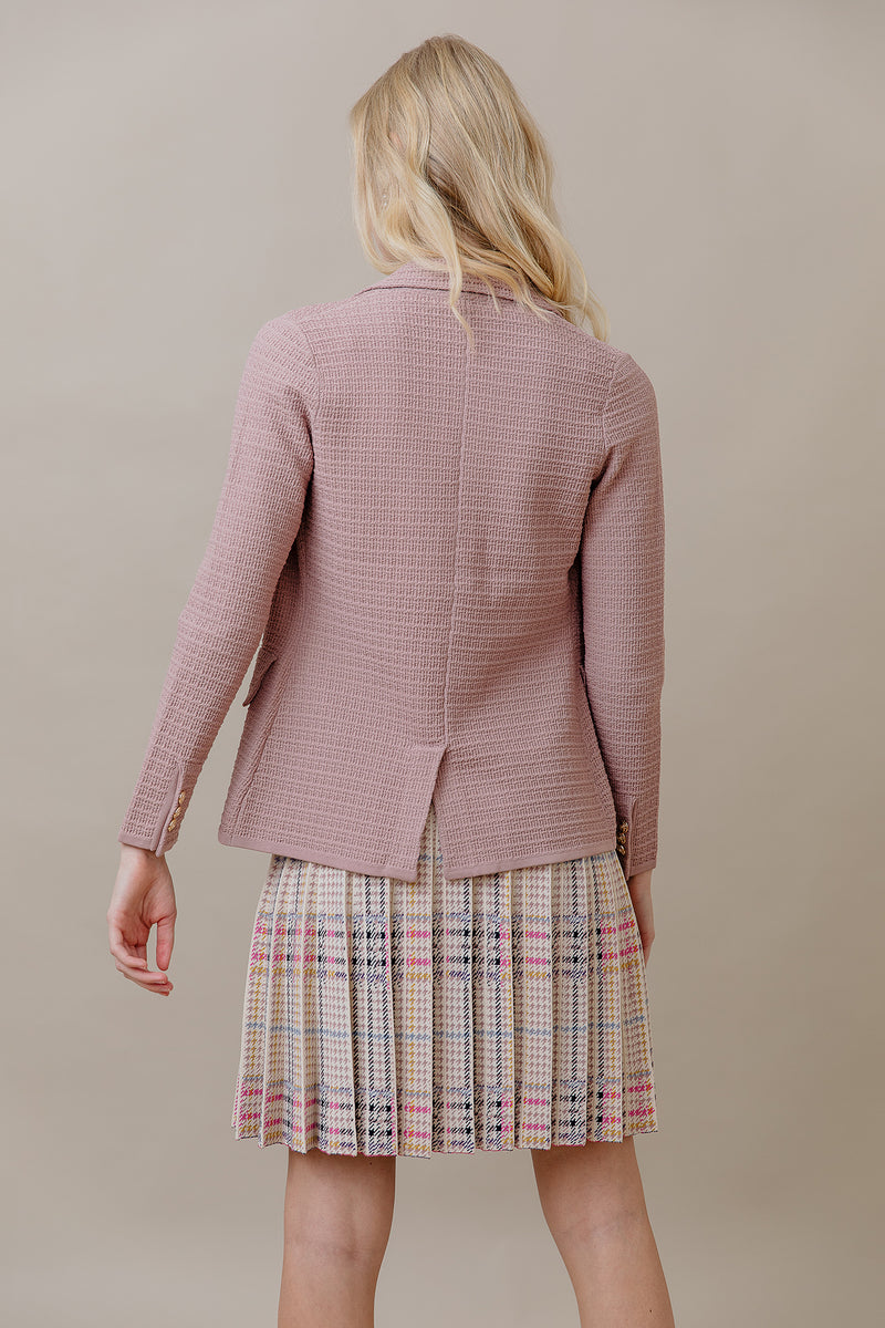 The Monaco Blazer in Dusty Rose