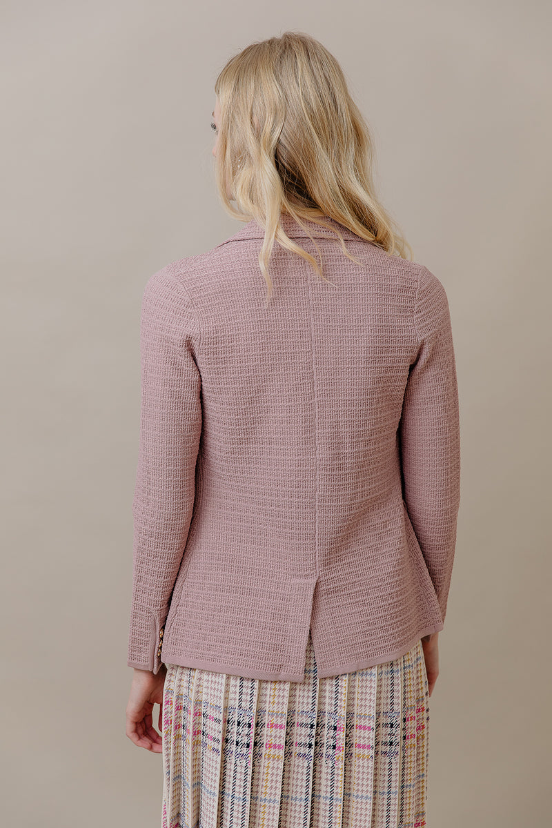 The Monaco Blazer in Dusty Rose