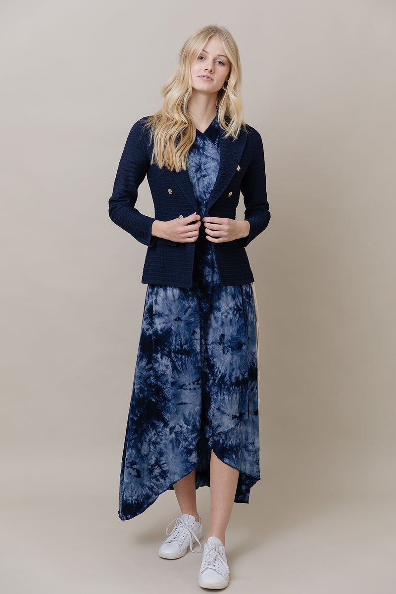 The Monaco Blazer in Midnight Navy