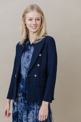 The Monaco Blazer in Midnight Navy