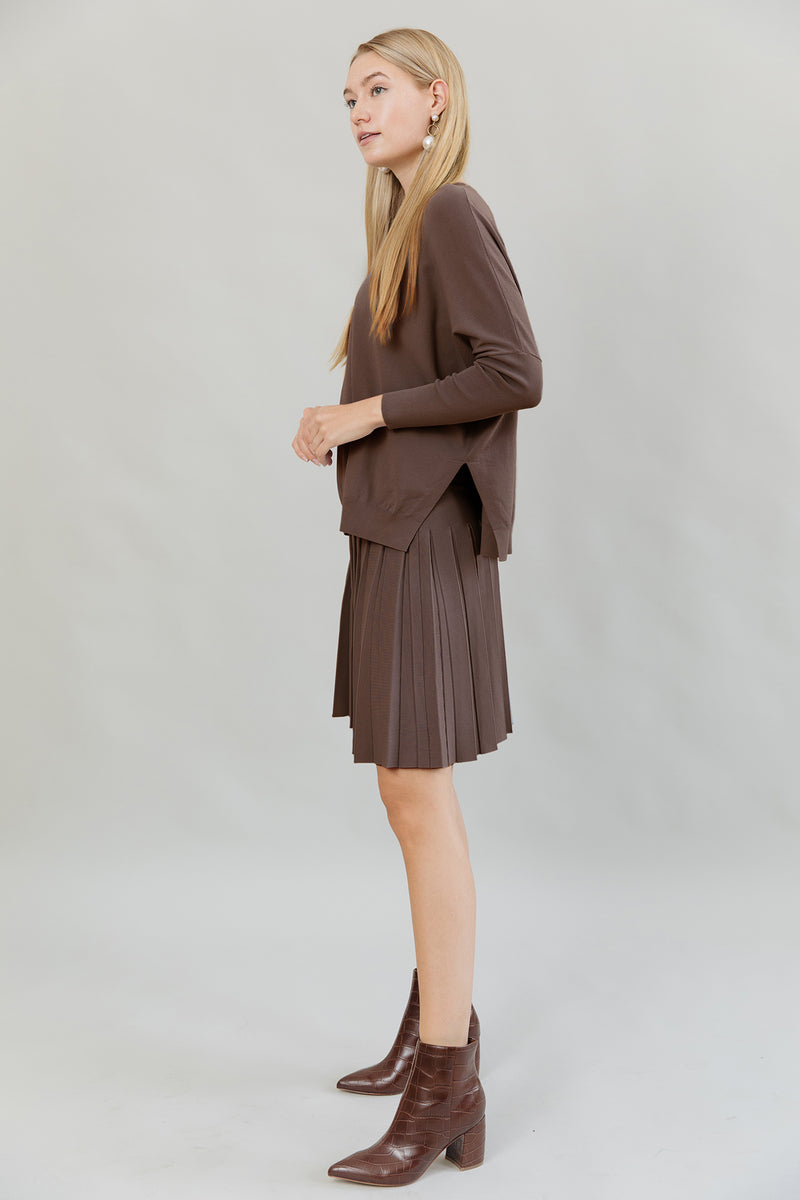 Montia Top in Truffle