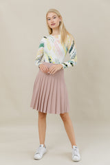 Infinity Skirt in Dusty Rose