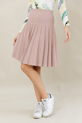 Infinity Skirt in Dusty Rose