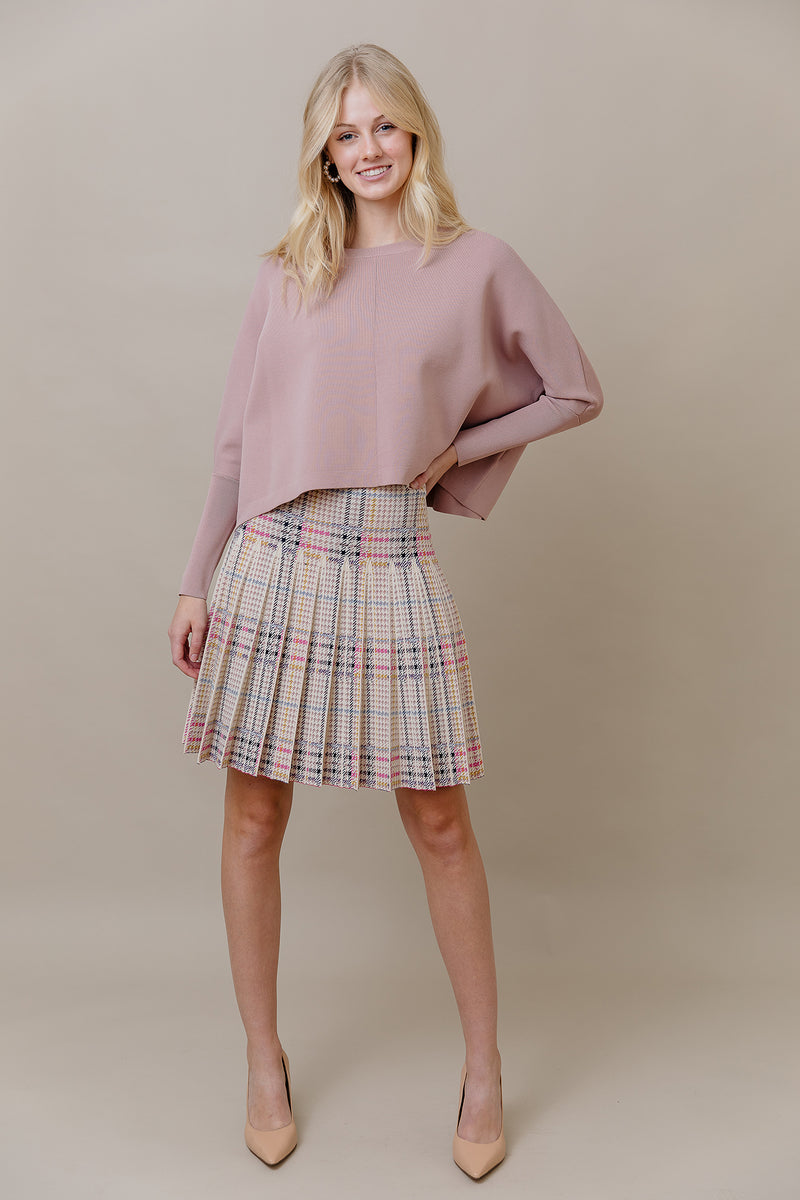 Dolman Sleeve Sweater in Dusty Rose