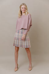 Dolman Sleeve Sweater in Dusty Rose