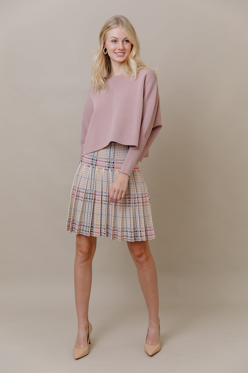 Dolman Sleeve Sweater in Dusty Rose